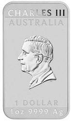 1 Troy Ounce - Zilver .999 - Lunar III Cheval Rectangular