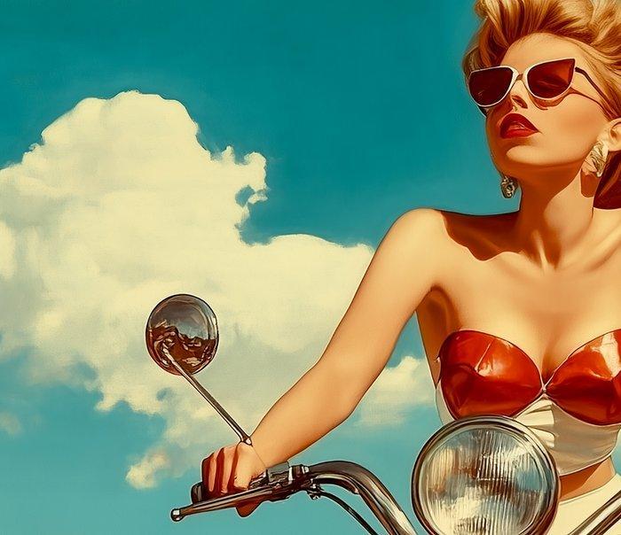 Ginger Red (1965) - Californian Dream, Antiquités & Art, Art | Objets design