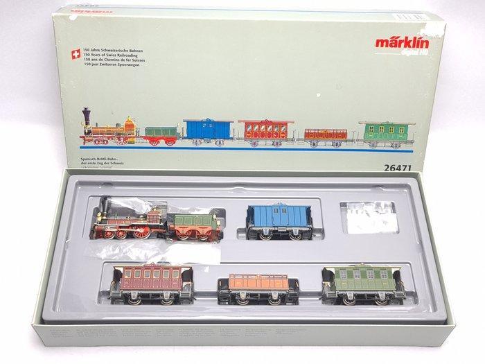 Märklin H0 - 26471 - Treinset (1) - Spanisch-Brödli-Bahn, Hobby en Vrije tijd, Modeltreinen | H0