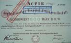 Aktie - Jouet Actie Jagdschlösschen Brauerei AG 600 Mark