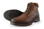 Nelson Veterboots in maat 44 Bruin | 5% extra korting, Kleding | Heren, Schoenen, Bruin, Verzenden, Boots, Gedragen