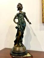 Attr. Anton Nelson - sculptuur, Grande Donna in stile Art, Antiquités & Art, Antiquités | Céramique & Poterie
