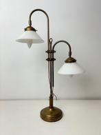 Lamp - Dubbel Liberty tafellamp met verstelbaar - Glas,