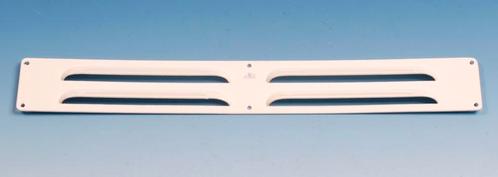 Aluminium schoepenrooster opbouw 300 x 40mm - WIT (1-3004W), Doe-het-zelf en Bouw, Ventilatie en Afzuiging, Nieuw, Verzenden