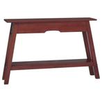 vidaXL Table console marron 110x30x75 cm bois massif, Maison & Meubles, Tables | Tables de salon, Verzenden, Neuf