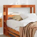vidaXL Hoofdbord met schappen 90 cm massief grenenhout, Huis en Inrichting, Slaapkamer | Bedden, Verzenden, Nieuw