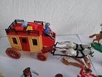 Timpo Toys - Figuur - Western Stagecoach and Cowboys 1:32 -