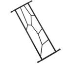 SecuBar Siertralie Deco 2 zwart, Doe-het-zelf en Bouw, Nieuw, Overige materialen, Klink of Kruk