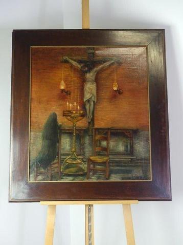 Arthur Van Battel (1870-1963) - Jezus aan het kruis