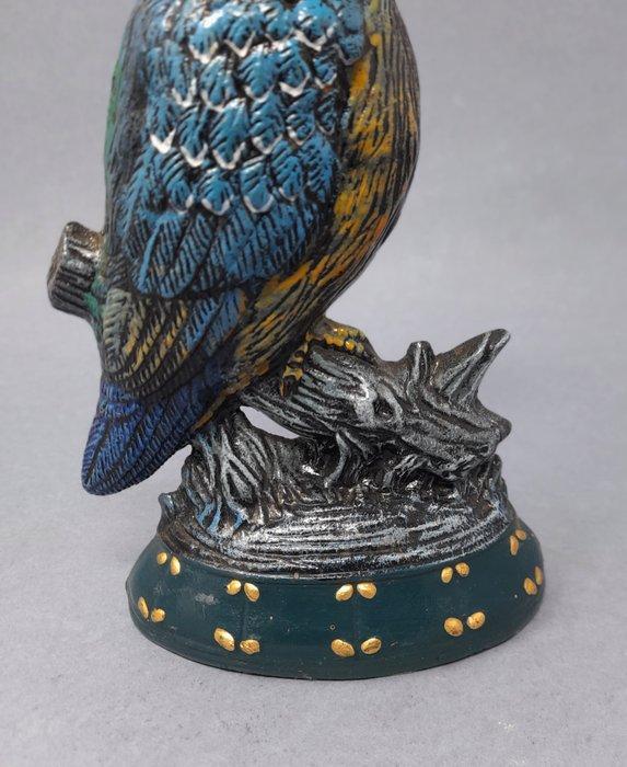 Deurstopper - ijsvogel - Gietijzer - met de hand geschilderd, Antiek en Kunst, Curiosa en Brocante