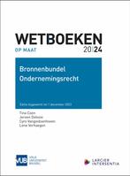 Bronnenbundel Ondernemingsrecht - VUB 2024 / S-WBOPM, Verzenden, Tina Coen