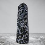 Natuurlijk heel groot Indigo Gabbro - Merlinit Obelisk-