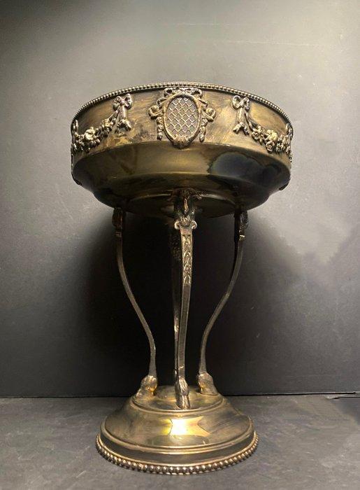 Coupe centre de la table - Fruitmand - Metaal, Antiquités & Art, Antiquités | Meubles | Tables