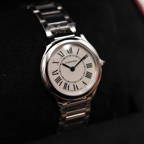 Cartier Ronde Must WSRN0033, Handtassen en Accessoires, Horloges | Dames, Verzenden