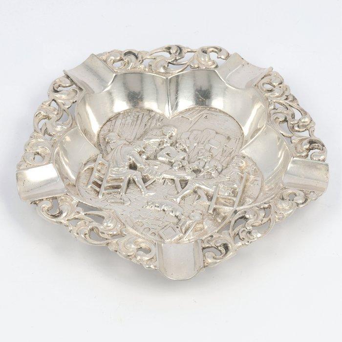 G. Schoorl - Asbak - .833 zilver, Antiek en Kunst, Antiek | Zilver en Goud