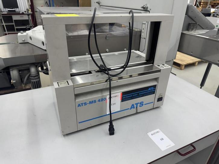Online veiling: ATS ATS-MS420 Banderolleer Machine, Doe-het-zelf en Bouw, Gereedschap | Overige machines, Gebruikt