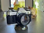 Canon AE-1 + FD f1,8/50mm ( very good condition ) Appareil, Audio, Tv en Foto, Nieuw