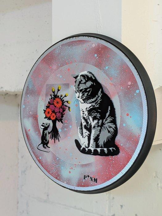 P*NM - Love at first sight, Antiek en Kunst, Kunst | Schilderijen | Modern