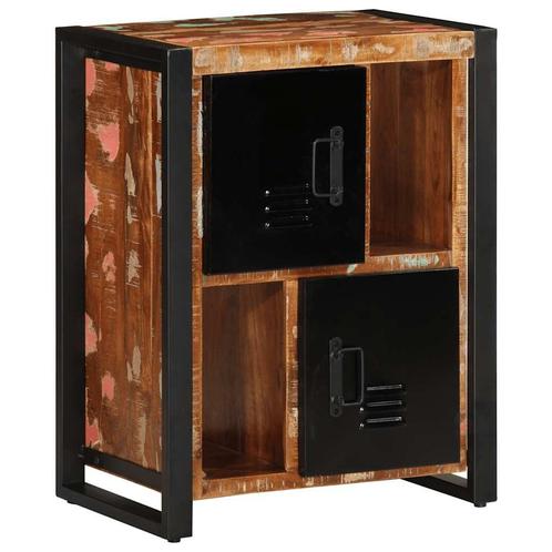 vidaXL Dressoir 55x35x70 cm massief gerecycled hout, Huis en Inrichting, Kasten | Dressoirs, Nieuw, Verzenden
