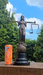 Beeld, Justitia godin van gerechtigheid - 46 cm - brons
