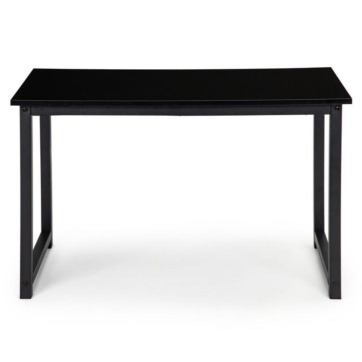 Stijlvol studiebureau zwart - Compact design voor tienerk..., Huis en Inrichting, Bureaus, Nieuw, Ophalen of Verzenden