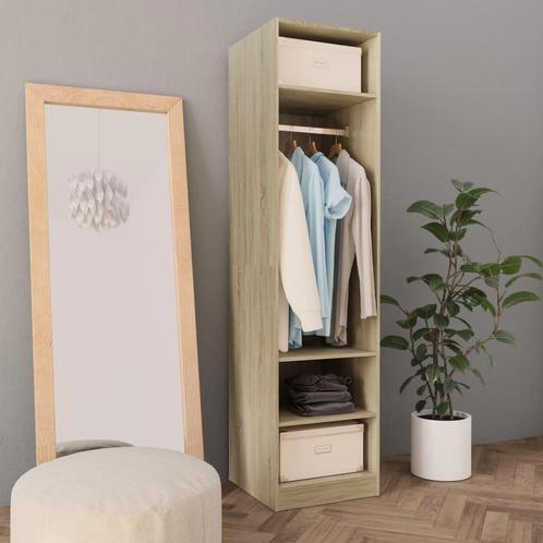 vidaXL Garde-robe ChÃªne sonoma 50x50x200 cm Bois, Maison & Meubles, Armoires | Penderies & Garde-robes, Neuf, Envoi