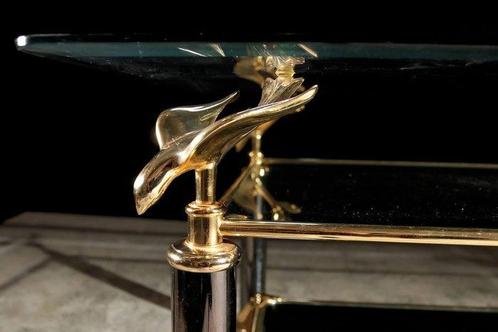 Salontafel - Gelakt messing - Hollywood Regency, Huis en Inrichting, Overige Huis en Inrichting