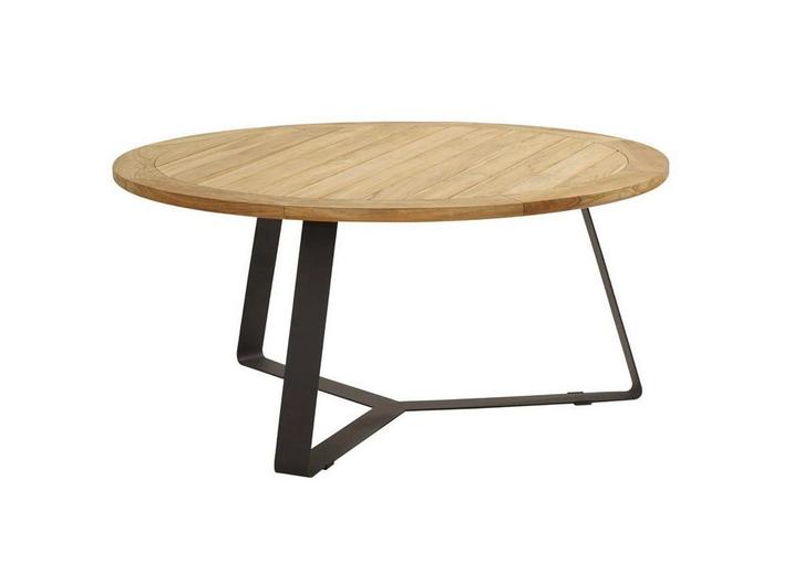 Taste by 4 Seasons Basso teak tafel Ø 160 cm SALE |, Tuin en Terras, Tuinsets en Loungesets