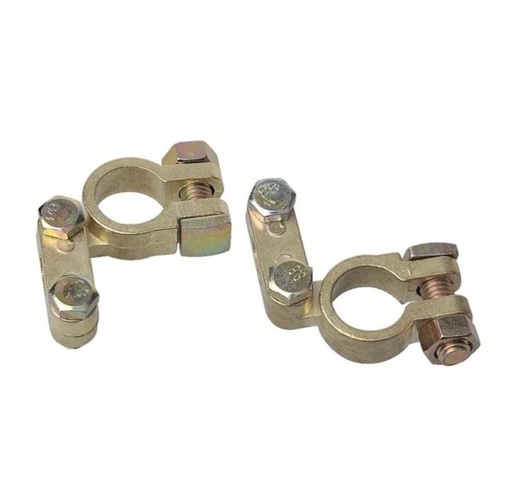 Accupoolklemmen set (+) en (-), Auto-onderdelen, Accu's en Toebehoren, Nieuw, Ophalen of Verzenden