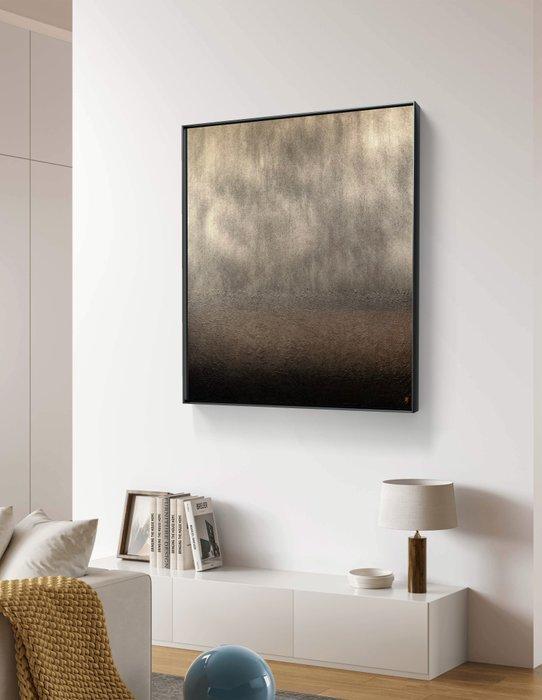 Oscar Bruno - “ Tempestad Dorada N10 -XXL- “, Antiquités & Art, Art | Peinture | Moderne