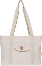 Jollein Luiertas Shopper Twill - Natural (Baby & Speelgoed), Kinderen en Baby's, Verzenden, Nieuw