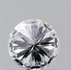 1 pcs Diamant (Naturelle) - 0.40 ct - Rond - D (incolore) -, Nieuw