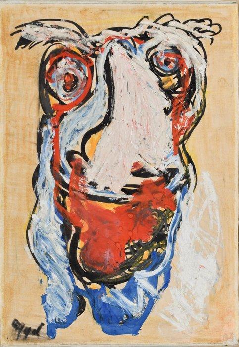 Karel Appel (1921-2006) - Figuur, Antiek en Kunst, Kunst | Schilderijen | Modern