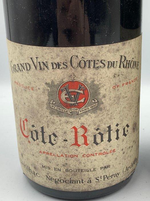 1981 Côte-Rôtie, E.Vérilhac - Côte Rotie - 2 Flessen (0.75, Collections, Vins