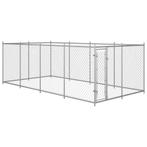 vidaXL Hondenkennel voor buiten 7,6x3,8x1,9 m, Dieren en Toebehoren, Hondenbenches, Verzenden, Nieuw
