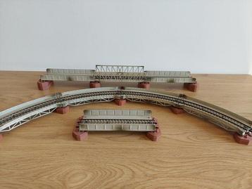Märklin H0 - 7161/7162/7167/7065 - Éléments de pont pour