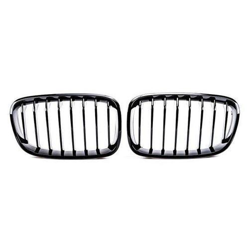 Hoogglans Zwarte Nieren (Grillen) BMW F20 F21 B0326, Auto-onderdelen, Carrosserie, Nieuw, BMW, Voor, Links, Rechts