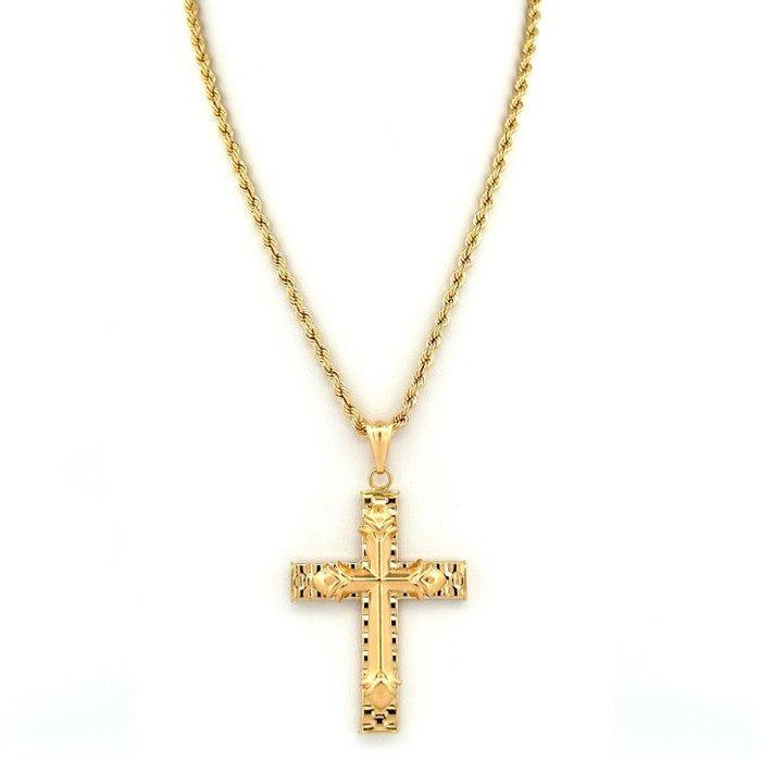 Handmade - Halsketting - 8.2 g - 18 karaat Geel goud, Handtassen en Accessoires, Kettingen