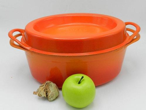 Professionele Doufeu, stoof-sudderpan van Le Creuset, Antiek en Kunst, Antiek | Keukengerei