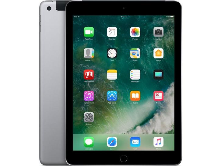 Apple iPad (2017) - Wi-Fi + Cellular - 32GB - Grijs, Computers en Software, Apple iPads, Zo goed als nieuw, Verzenden