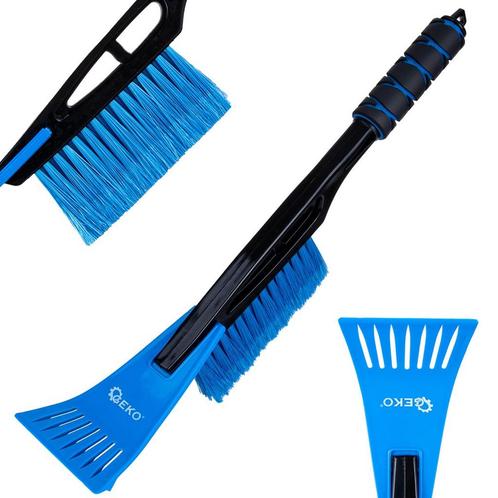 GEKO IJskrabber met sneeuwborstel 44cm, Auto diversen, Auto-accessoires, Nieuw, Ophalen of Verzenden