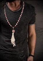 Argent - Collier - Mala 108 Pierres Naturelles, Verzamelen, Nieuw