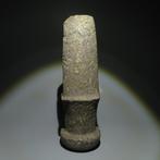 Neolithisch Steen Hulpmiddel. 4000-1000 v.Chr. 25 cm L.