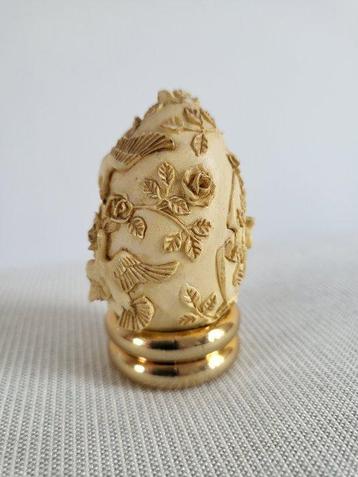 Œuf Fabergé - Bas-Relief Style Ivoire - tesori - Bas-Relief