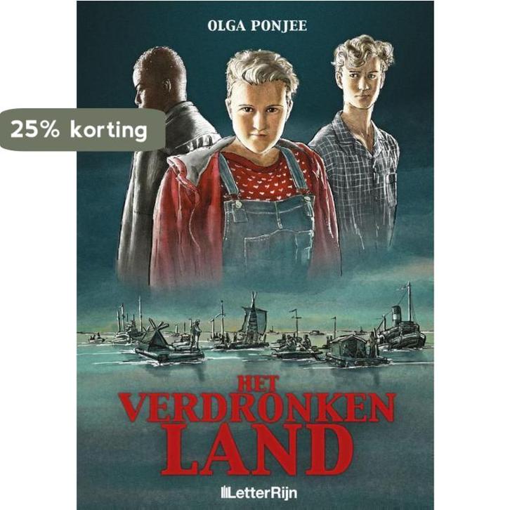 Het verdronken land 9789491875700 Olga Ponjee, Boeken, Kinderboeken | Jeugd | 13 jaar en ouder, Zo goed als nieuw, Verzenden