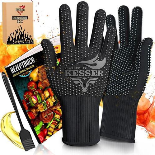 KESSER® XXL Barbecuehandschoenen - Ovenwanten - tot 500 grad, Huis en Inrichting, Woonaccessoires | Overige, Verzenden