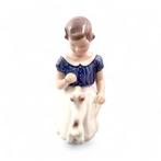 Bing & Grondahl - Figurine - Girl with Puppy - 2316 -, Antiek en Kunst
