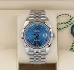 Rolex - Oyster Perpetual Datejust - Blue Roman Dial - Ref., Handtassen en Accessoires, Horloges | Heren, Nieuw