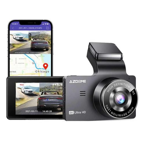 AZDome M63 Pro True | 4K | 64gb | Wifi | GPS dashcam, Autos : Divers, Accessoires de voiture, Envoi