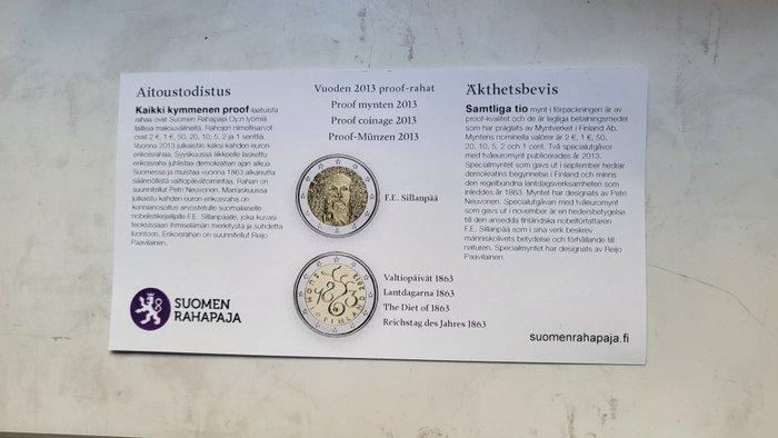 Finland. Proof Set 2013 (Zonder minimumprijs), Postzegels en Munten, Munten | Europa | Euromunten